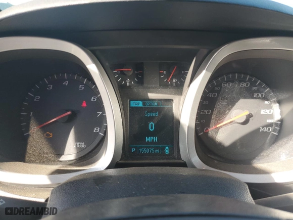 2013 Chevrolet Equinox LT with VIN 2GNFLNEK7D6251367, listed as a Copart auction lot 49926345 with 155,075 mi miles and Salvage Title. Bid and sale history available at carsss.com. Image 9.