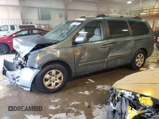 2006 Kia Sedona LX with VIN KNDMB233666079693, listed as a Copart auction lot 44993745 with 187,600 mi miles and Salvage Title. Bid and sale history available at carsss.com. Image 1.