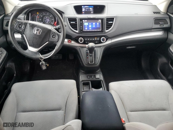 2015 Honda CR-V EX with VIN 2HKRM3H52FH501657, listed as a Copart auction lot 43278045 with 155,589 mi miles and Salvage Title. Bid and sale history available at carsss.com. Image 8.