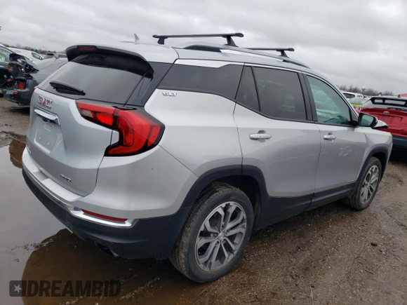 2020 GMC Terrain SLT with VIN 3GKALVEXXLL228680, listed as a Copart auction lot 41473725 with 26,269 mi miles and Salvage title. Bid and sale history available at DreamBid. Image 3.