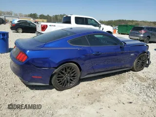 2016 Ford Mustang GT with VIN 1FA6P8CFXG5321809, listed as a Copart auction lot 50724305 with 163,921 mi miles and Salvage title. Bid and sale history available at DreamBid. Image 3.