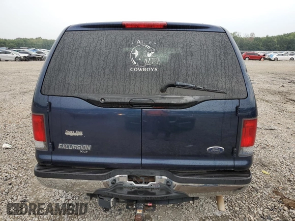 2002 Ford Excursion Special Serv с VIN 1FMNU40L42EB31350, выставлен на аукционе Copart как лот 70067284 с пробегом Не указан миль и Чистый • Clean title. История ставок и продаж доступна на DreamBid. Изображение 6.