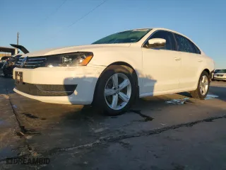 2013 Volkswagen Passat SE w/Sunroof with VIN 1VWBH7A35DC085891, listed as a Copart auction lot 86818924 with 155,101 mi miles and Salvage Title. Bid and sale history available at carsss.com. Image 1.