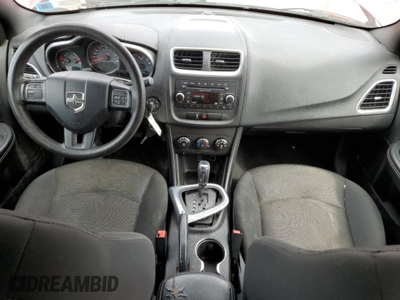2014 Dodge Avenger SE with VIN 1C3CDZAB0EN166815, listed as a Copart auction lot 53706095 with 136,343 mi miles and Salvage Title. Bid and sale history available at carsss.com. Image 8.
