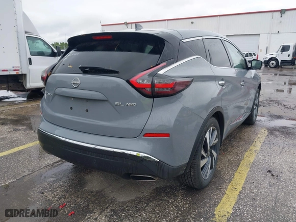 2023 Nissan Murano SL with VIN 5N1AZ2CS7PC131109, listed as a IAAI auction lot 41990707 with 44,534 mi miles. Bid and sale history available at carsss.com. Image 4.