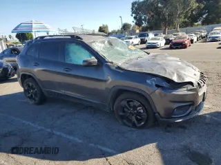2021 Jeep Cherokee Latitude Plus with VIN 1C4PJLLB7MD226951, listed as a Copart auction lot 79873404 with Not provided miles and Salvage title. Bid and sale history available at DreamBid. Image 4.
