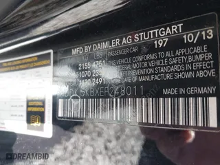 2014 Mercedes-Benz E-Class E 350 with VIN WDDKJ5KBXEF248011, listed as a IAAI auction lot 41566643 with 120,108 mi miles. Bid and sale history available at carsss.com. Image 9.