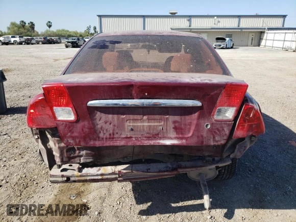 2003 Honda Civic LX with VIN 2HGES16543H526111, listed as a Copart auction lot 48704745 with 196,499 mi miles and Salvage Title. Bid and sale history available at carsss.com. Image 6.