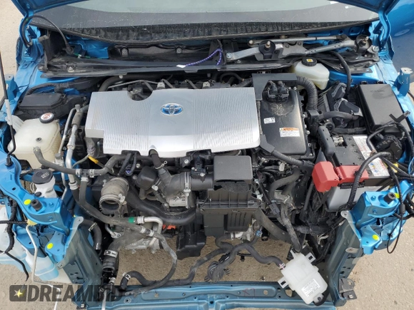 2020 Toyota Prius LE with VIN JTDL9RFU4L3020885, listed as a Copart auction lot 46691465 with 75,913 mi miles and Salvage title. Bid and sale history available at DreamBid. Image 11.