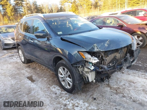 2014 Nissan Rogue S with VIN 5N1AT2MV5EC775196, listed as a IAAI auction lot 41437313 with 130,041 mi miles. Bid and sale history available at carsss.com. Image 1.