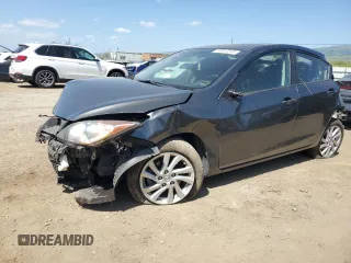 2012 Mazda 3 i Grand Touring with VIN JM1BL1W84C1643422, listed as a Copart auction lot 53557245 with 115,805 mi miles and Salvage Title. Bid and sale history available at DreamBid. Image 1.