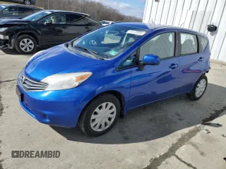 2014 Nissan Note S Plus z VIN 3N1CE2CP5EL436729, wystawiony jako Copart lot #44138695 z przebiegiem 173 116 mil mil oraz Szkoda całkowita • Salvage title. Historia ofert i sprzedaży dostępna na DreamBid. Obrazek 1.