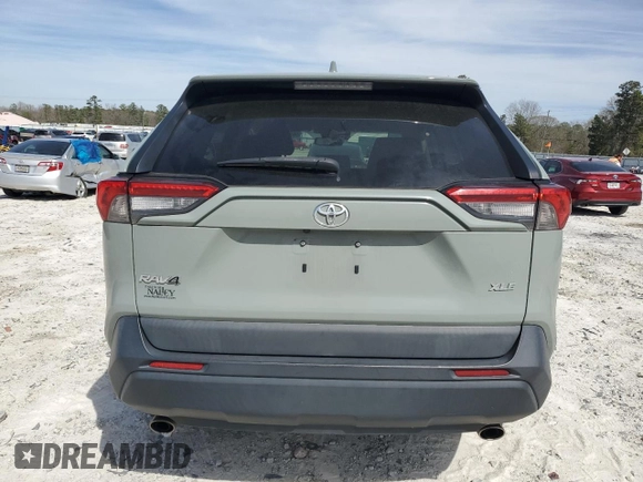 2020 Toyota RAV4 XLE Premium with VIN 2T3C1RFV0LW058580, listed as a Copart auction lot 49551815 with 127,615 mi miles and Salvage Title. Bid and sale history available at carsss.com. Image 6.