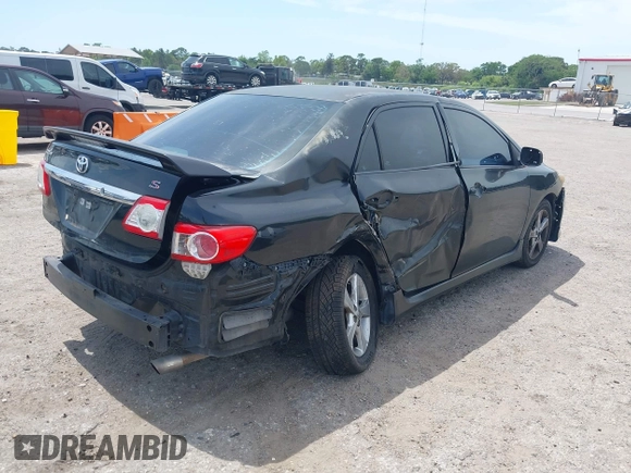 2012 Toyota Corolla L with VIN 5YFBU4EE4CP015927, listed as a IAAI auction lot 41924742 with 162,021 mi miles and . Bid and sale history available at DreamBid. Image 4.