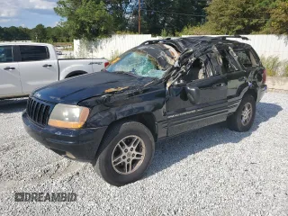 2000 Jeep Grand Cherokee Laredo with VIN 1J4G258S5YC193875, listed as a Copart auction lot 74731704 with Not provided miles and Salvage title. Bid and sale history available at DreamBid. Image 1.