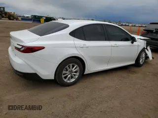 2025 Toyota Camry LE с VIN 4T1DBADK1SU510796, выставлен на аукционе Copart как лот 55029975 с пробегом 11 037 миль миль и Списание • Salvage title. История ставок и продаж доступна на DreamBid. Изображение 3.