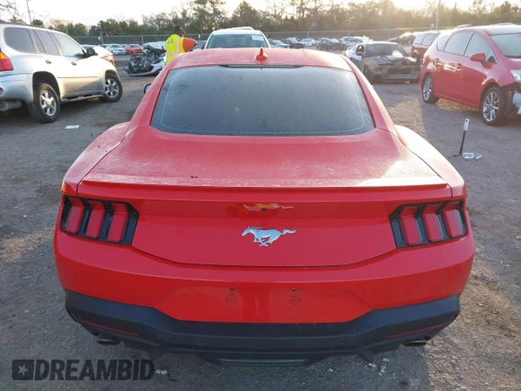 2024 Ford Mustang EcoBoost with VIN 1FA6P8TH3R5134500, listed as a IAAI auction lot 41606977 with 2,369 mi miles and . Bid and sale history available at DreamBid. Image 17.