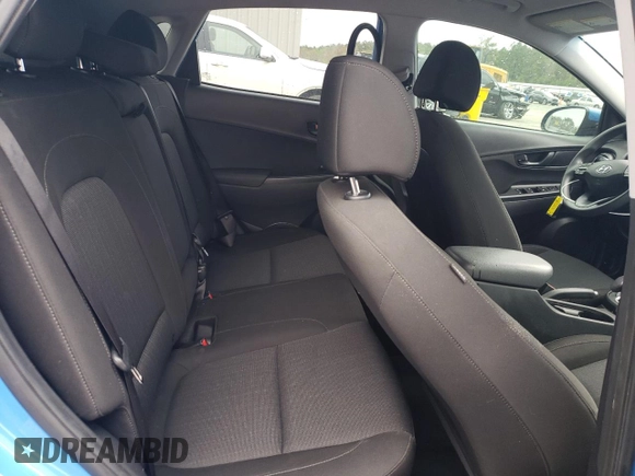 2022 Hyundai Kona SEL with VIN KM8K62AB2NU912837, listed as a Copart auction lot 50878275 with 87,325 mi miles and Salvage Title. Bid and sale history available at DreamBid. Image 11.