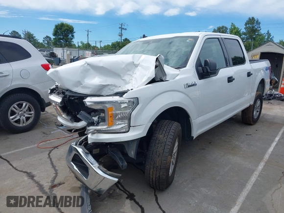 2019 Ford F-150 XL with VIN 1FTEW1E53KFD17091, listed as a IAAI auction lot 42320554 with 166,961 mi miles and . Bid and sale history available at DreamBid. Image 19.
