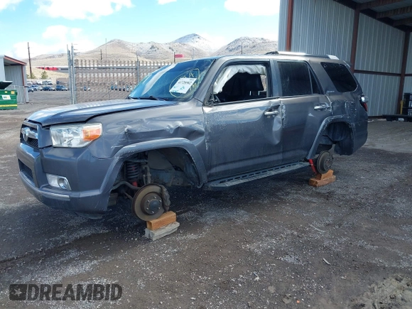 2010 Toyota 4Runner Trail with VIN JTEBU5JR1A5004436, listed as a IAAI auction lot 41728582 with 206,485 mi miles and . Bid and sale history available at DreamBid. Image 2.