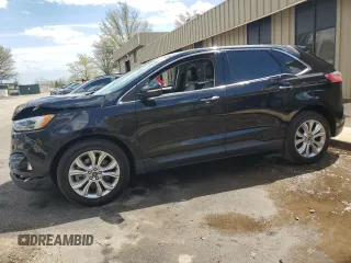 2022 Ford Edge Titanium with VIN 2FMPK4K93NBA55989, listed as a Copart auction lot 53118165 with 60,021 mi miles and Clean Title. Bid and sale history available at carsss.com. Image 1.