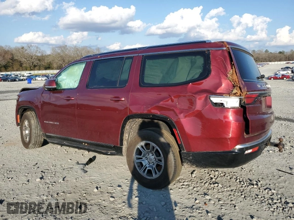 2022 Jeep Grand Wagoneer with VIN 1C4SJUAT7NS217837, listed as a Copart auction lot 44612125 with 29,191 mi miles and Salvage title. Bid and sale history available at DreamBid. Image 2.