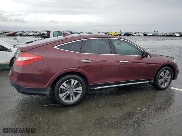 2015 Honda Crosstour EX-L with VIN 5J6TF1H54FL002028, listed as a Copart auction lot 82003374 with NaN miles and Salvage Title. Bid and sale history available at carsss.com. Image 3.