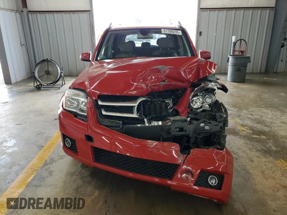 2010 Mercedes-Benz GLK 350 with VIN WDCGG8HB4AF315682, listed as a Copart auction lot 51709235 with Not Provided miles and Salvage Title. Bid and sale history available at carsss.com. Image 5.