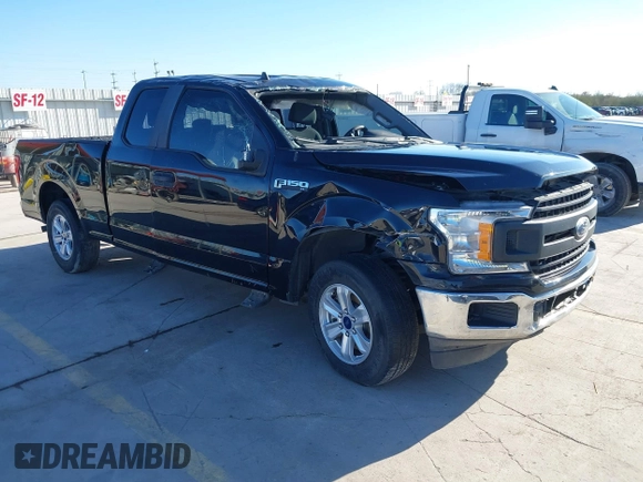 2020 Ford F-150 XL with VIN 1FTEX1CB5LKD08410, listed as a IAAI auction lot 41503326 with 95,371 mi miles and . Bid and sale history available at DreamBid. Image 1.