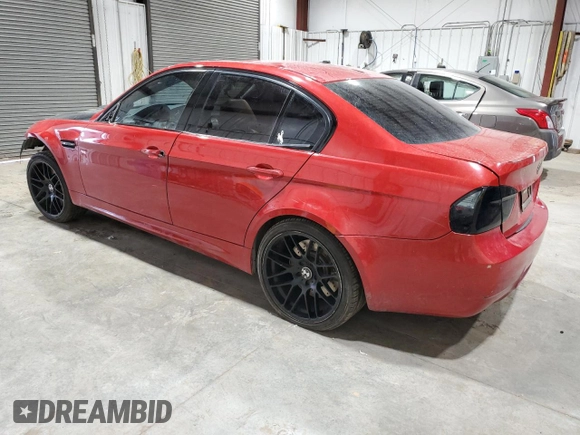 2008 BMW 3 Series M3 with VIN WBSVA93558E215296, listed as a Copart auction lot 81343534 with Not provided miles and Clean title. Bid and sale history available at DreamBid. Image 2.