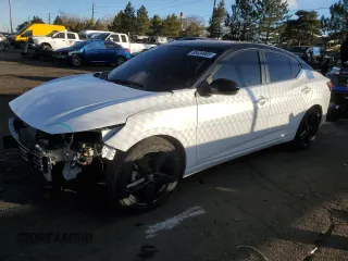 2023 Nissan Sentra SR with VIN 3N1AB8DV9PY310671, listed as a Copart auction lot 88434905 with 12,349 mi miles and Salvage Title. Bid and sale history available at carsss.com. Image 1.