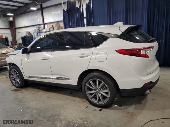 2021 Acura RDX w/Technology Package with VIN 5J8TC1H57ML017653, listed as a Copart auction lot 88155785 with 29,536 mi miles and Salvage Title. Bid and sale history available at carsss.com. Image 2.