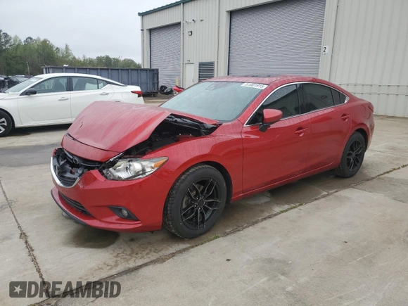 2015 Mazda 6 i Grand Touring with VIN JM1GJ1W64F1171608, listed as a Copart auction lot 51001915 with 124,995 mi miles and Salvage Title. Bid and sale history available at DreamBid. Image 1.