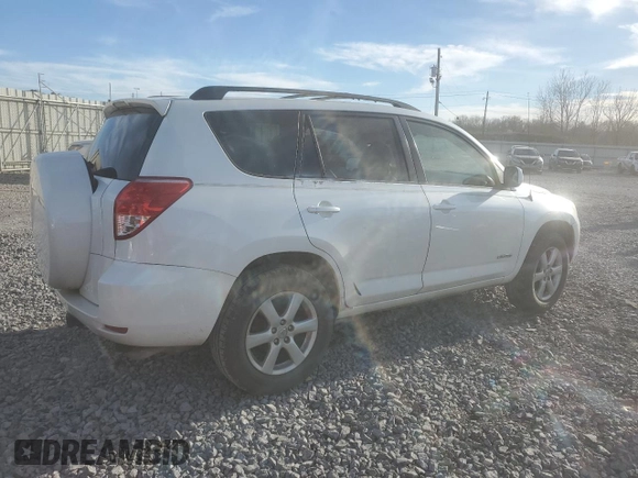 2007 Toyota RAV4 Limited with VIN JTMZK34V575013008, listed as a Copart auction lot 48166235 with 289,141 mi miles and Clean Title. Bid and sale history available at carsss.com. Image 3.