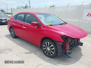 2017 Nissan Sentra SV with VIN 3N1AB7AP4HL713519, listed as a IAAI auction lot 42110668 with 54,944 mi miles and . Bid and sale history available at DreamBid. Image 1.