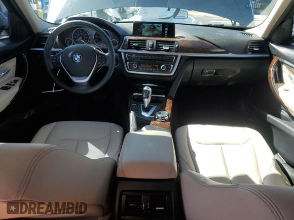 2015 BMW 3 Series 328i xDrive with VIN WBA3B3C50FF548227, listed as a Copart auction lot 48989675 with 80,410 mi miles and Salvage Title. Bid and sale history available at carsss.com. Image 8.