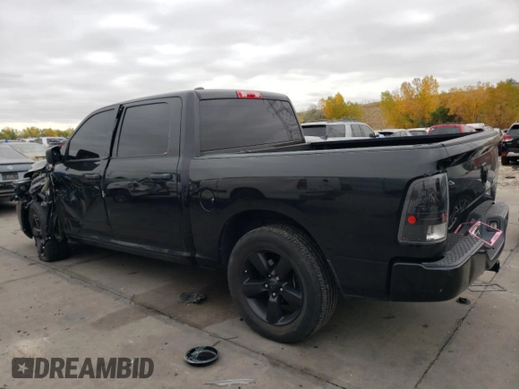 2018 Ram 1500 Tradesman with VIN 1C6RR6KG8JS280175, listed as a Copart auction lot 77013914 with 45,110 mi miles and Salvage title. Bid and sale history available at DreamBid. Image 2.