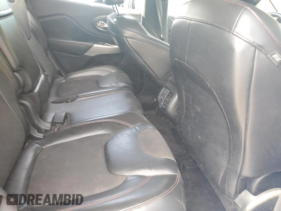 2018 Jeep Cherokee Trailhawk with VIN 1C4PJMBB4JD502876, listed as a Copart auction lot 54235325 with 87,635 mi miles and Salvage title. Bid and sale history available at DreamBid. Image 11.