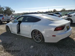 2018 Audi S7 Premium Plus with VIN WAUWFAFC2JN013219, listed as a Copart auction lot 86288064 with Not Provided miles and Salvage Title. Bid and sale history available at carsss.com. Image 2.
