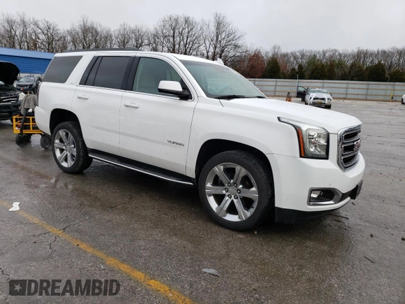 2020 GMC Yukon SLT with VIN 1GKS2BKC7LR109839, listed as a Copart auction lot 42817965 with 45,905 mi miles and Salvage Title. Bid and sale history available at carsss.com. Image 4.