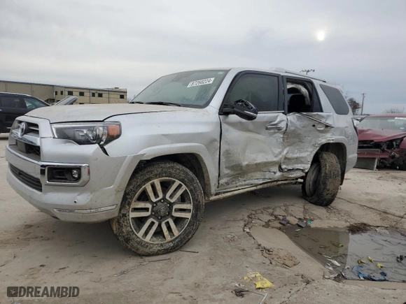2024 Toyota 4Runner Limited with VIN JTEKU5JR1R6274160, listed as a Copart auction lot 87260224 with 0 mi miles and Salvage Title. Bid and sale history available at carsss.com. Image 1.