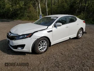 2013 Kia Optima LX with VIN KNAGM4A77D5422388, listed as a Copart auction lot 71850214 with 107,957 mi miles and Salvage Title. Bid and sale history available at carsss.com. Image 1.