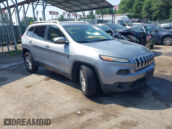 2015 Jeep Cherokee Latitude with VIN 1C4PJMCS2FW789144, listed as a IAAI auction lot 42837222 with 99,759 mi miles and . Bid and sale history available at DreamBid. Image 1.