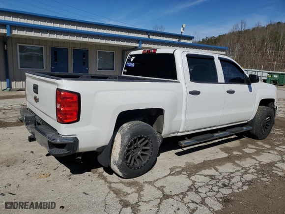 2014 Chevrolet Silverado 1500 LT with VIN 3GCUKREC2EG455809, listed as a Copart auction lot 44388195 with 0 mi miles and Salvage Title. Bid and sale history available at carsss.com. Image 3.