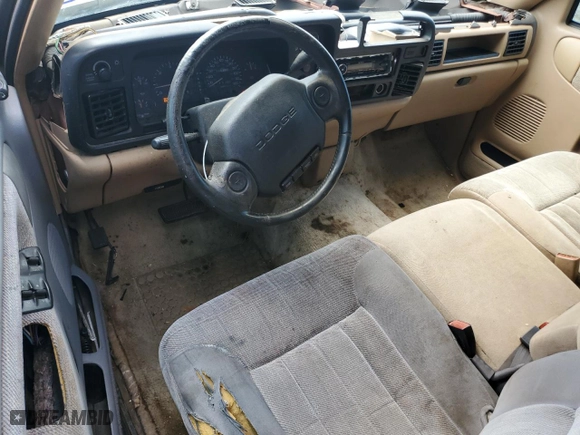 1997 Dodge Ram 1500 with VIN 1B7HC13Y8VJ603314, listed as a Copart auction lot 72765714 with 306,994 mi miles and Salvage Title. Bid and sale history available at carsss.com. Image 8.