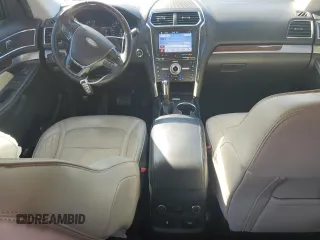 2018 Ford Explorer Platinum with VIN 1FM5K8HT5JGC38878, listed as a Copart auction lot 46522295 with 81,768 mi miles and Salvage Title. Bid and sale history available at DreamBid. Image 8.