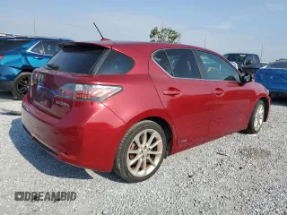 2011 Lexus CT 200h with VIN JTHKD5BH4B2039323, listed as a Copart auction lot 56288685 with Not provided miles and Clean title. Bid and sale history available at DreamBid. Image 3.