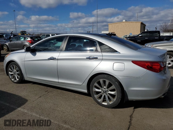2012 Hyundai Sonata Limited with VIN 5NPEC4AB6CH395118, listed as a Copart auction lot 46399595 with 251,026 mi miles and Salvage Title. Bid and sale history available at DreamBid. Image 2.