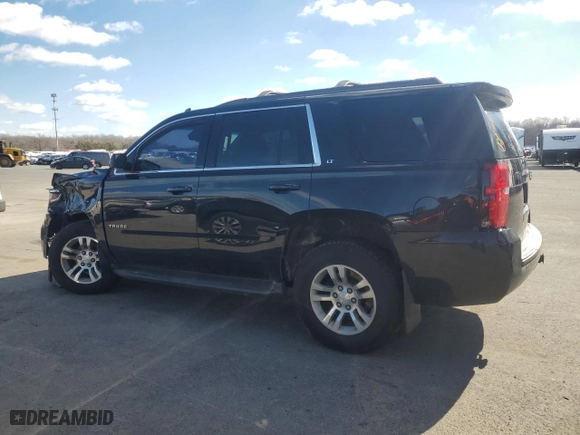 2017 Chevrolet Tahoe LT with VIN 1GNSKBKC3HR278346, listed as a Copart auction lot 45527435 with 163,561 mi miles and Salvage Title. Bid and sale history available at carsss.com. Image 2.