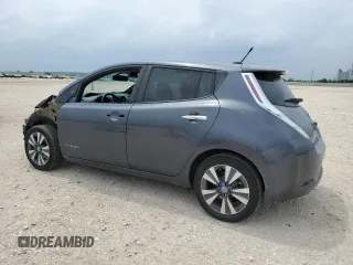 2013 Nissan LEAF S with VIN 1N4AZ0CP1DC421738, listed as a Copart auction lot 55237555 with 60,851 mi miles and Salvage title. Bid and sale history available at DreamBid. Image 2.